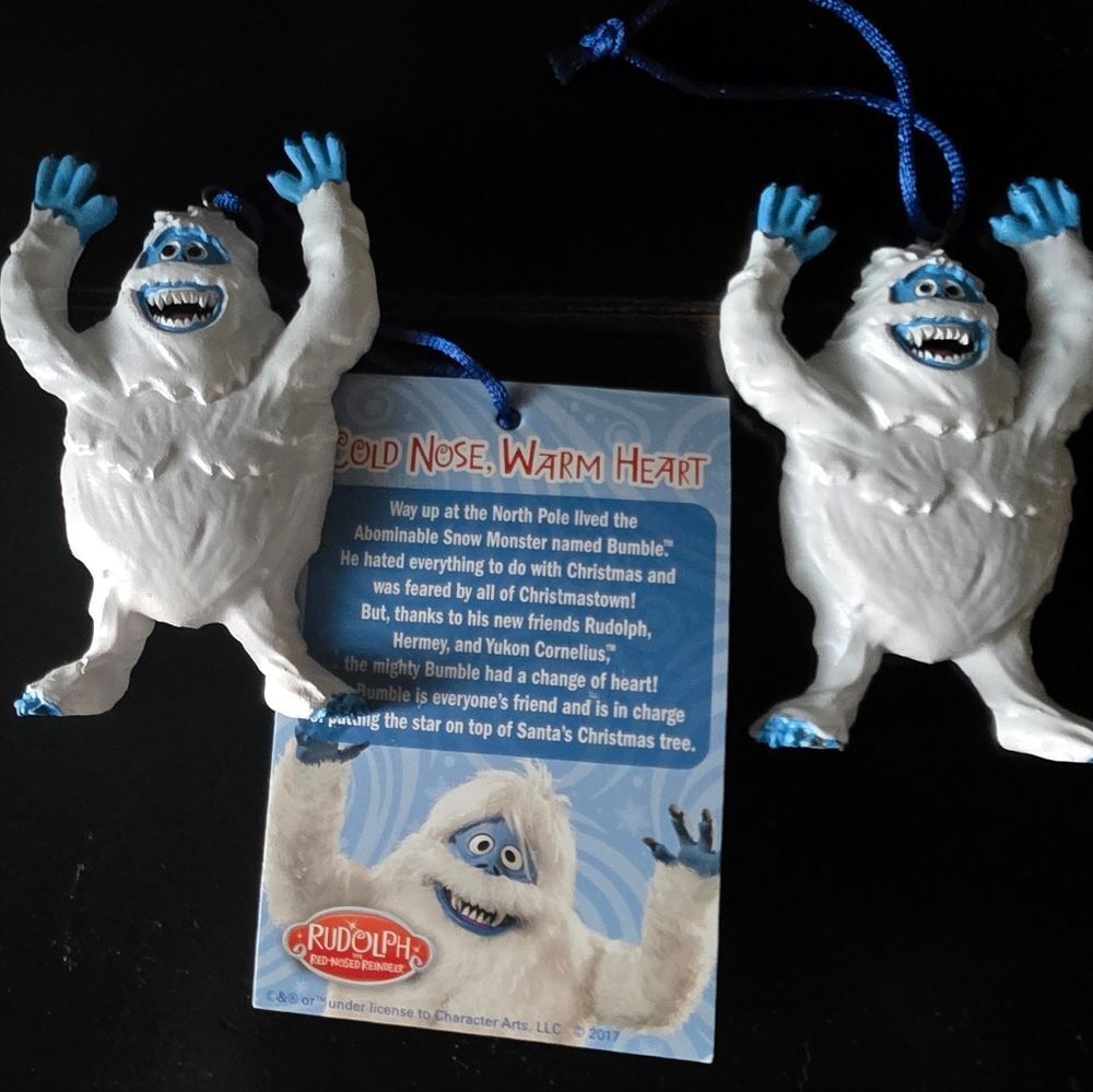 Ruldolph The Abominable Snowman Ornament